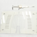 Piezas CNC de aluminio de panel anodizado personalizado de alta precisión